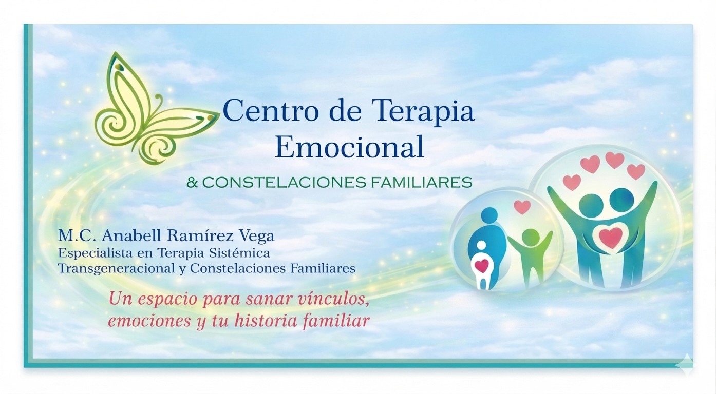Centro de Terapia Emocional y Constelaciones Familiares, M.C. Anabell Ramírez Vega